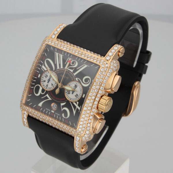 Franck Muller Conquistador Cortez 10000 H SC Rose Gold Diamonds! - Image 6