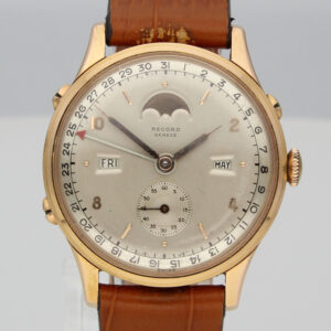 Record Geneve Datofix Triple Date Moon Phase 1121