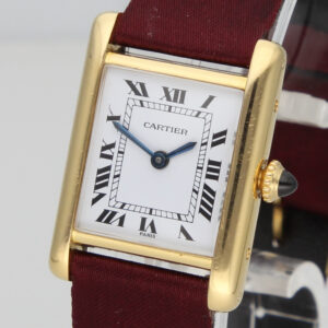 Cartier Tank Louis Cartier 7808 Red strap