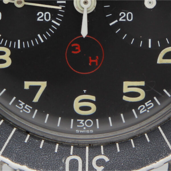 Heuer Bundeswehr Chronograph 3H Tritium 1550SG
