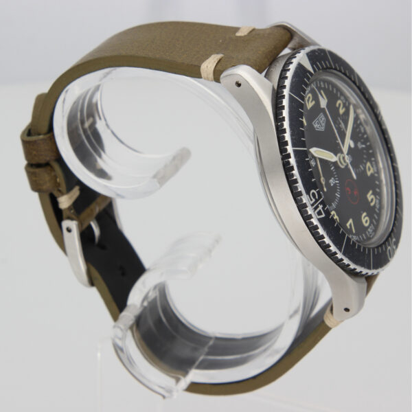 Heuer Bundeswehr Chronograph 3H Tritium 1550SG