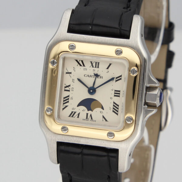 Cartier Santos Galbée Moonphase 119902