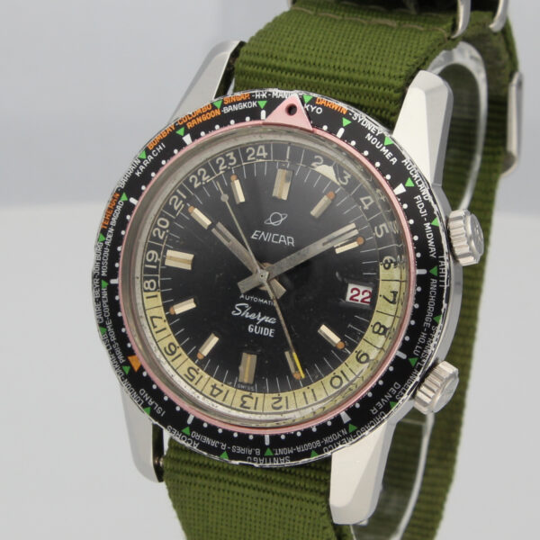 Enicar Sherpa Guide GMT Seapearl (ref. 146.001) - Image 3