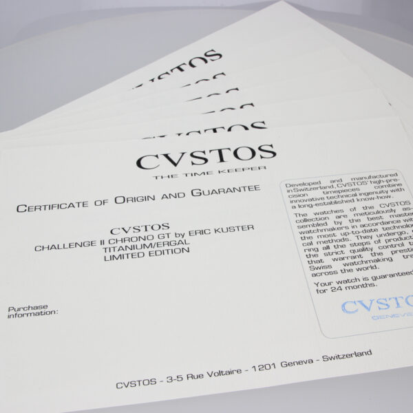 CVSTOS Challenge II Eric Kuster - Image 12