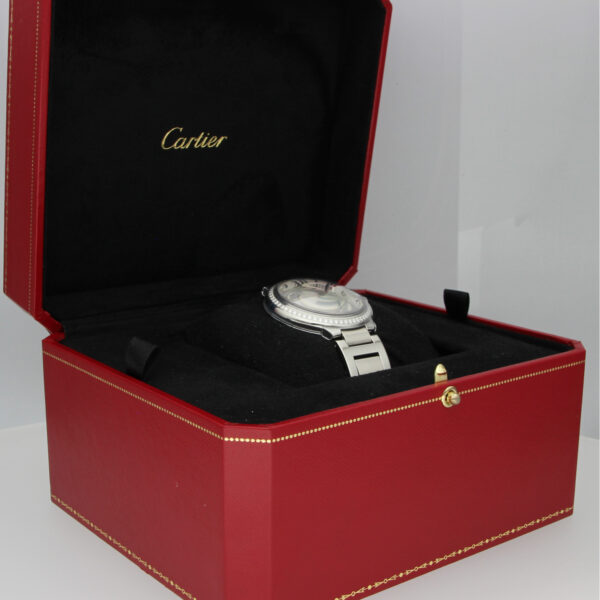 Cartier Ballon Blue 36mm (ref. W4BB0017) - Image 13