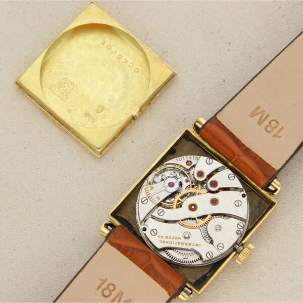 IWC Vintage Square 18K Watch - Image 13