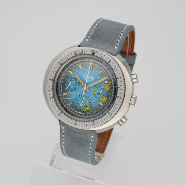 Heuer Mappemonde Globe chronograph 2006-9