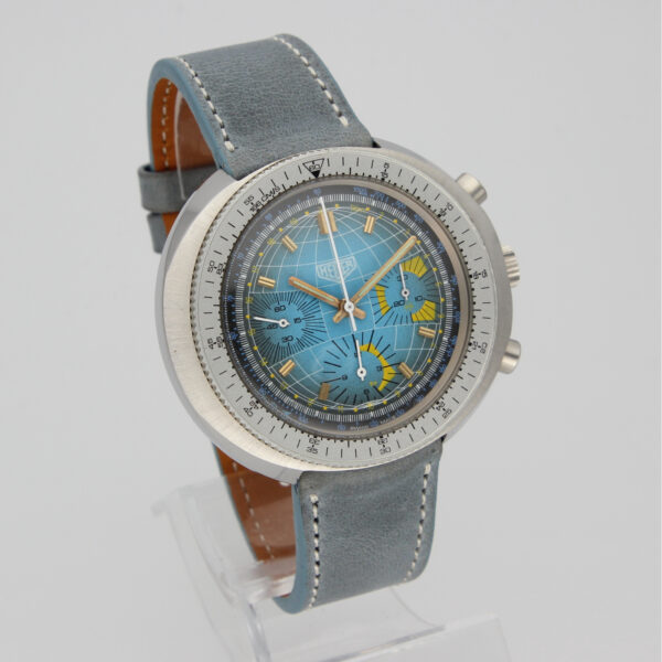 Heuer Mappemonde Globe chronograph 2006-9