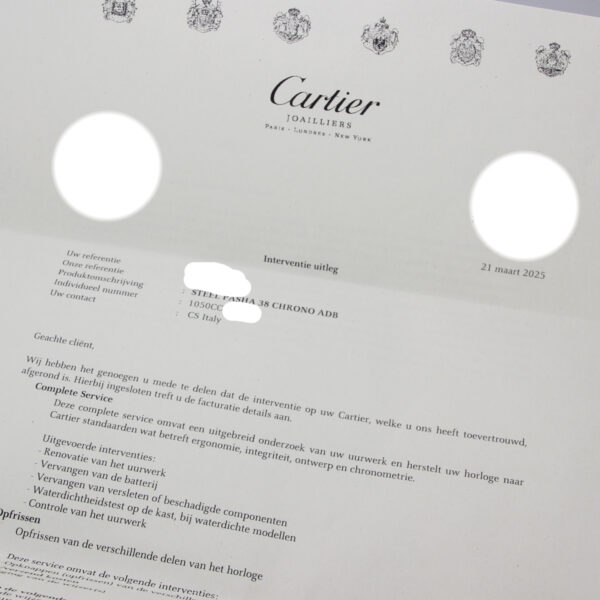 Cartier Pasha Chronograph (ref. 1050) - Image 13