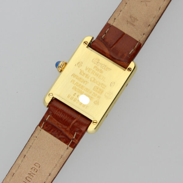 Cartier Tank Vermeil (ref. 5057001) - Image 10