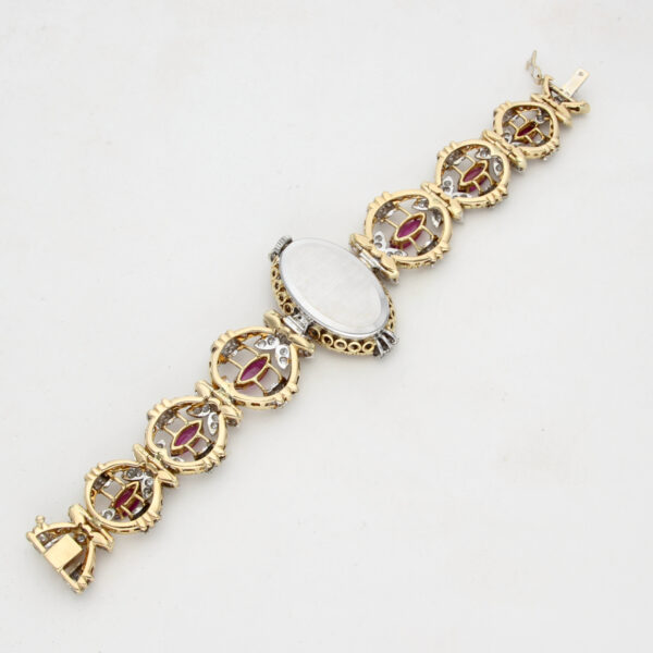 Omega Diamond Gold Handmade