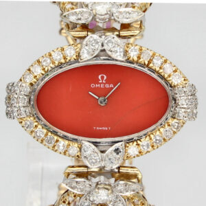 Omega Diamond Gold Handmade