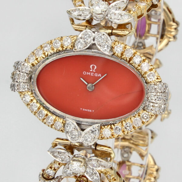 Omega Diamond Gold Handmade