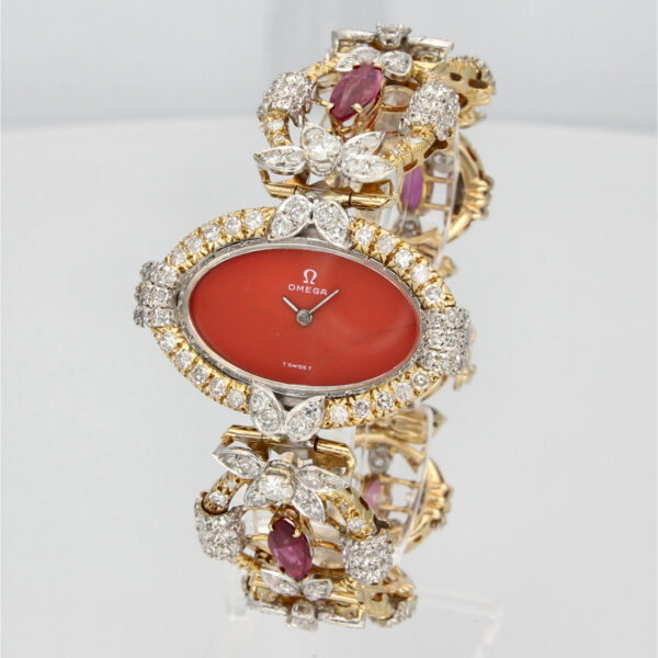 Omega Diamond Gold Handmade