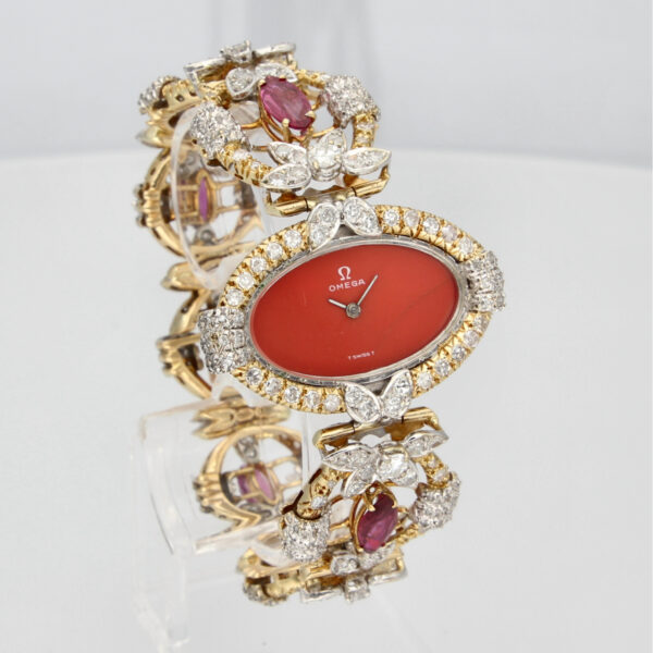 Omega Diamond Gold Handmade