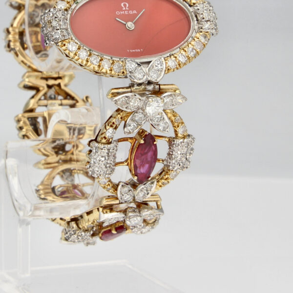 Omega Diamond Gold Handmade