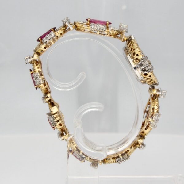 Omega Diamond Gold Handmade
