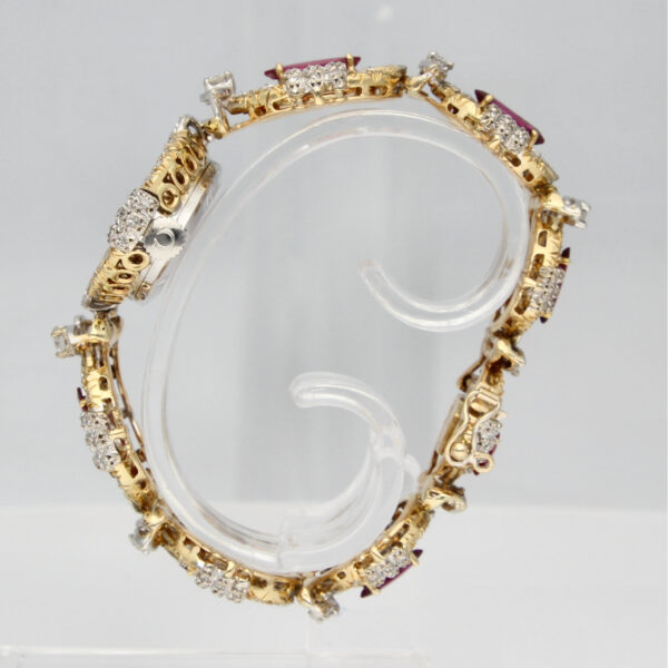 Omega Diamond Gold Handmade