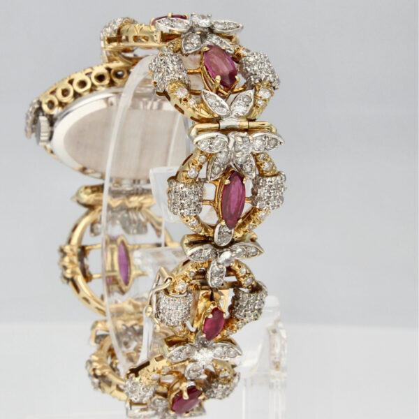 Omega Diamond Gold Handmade