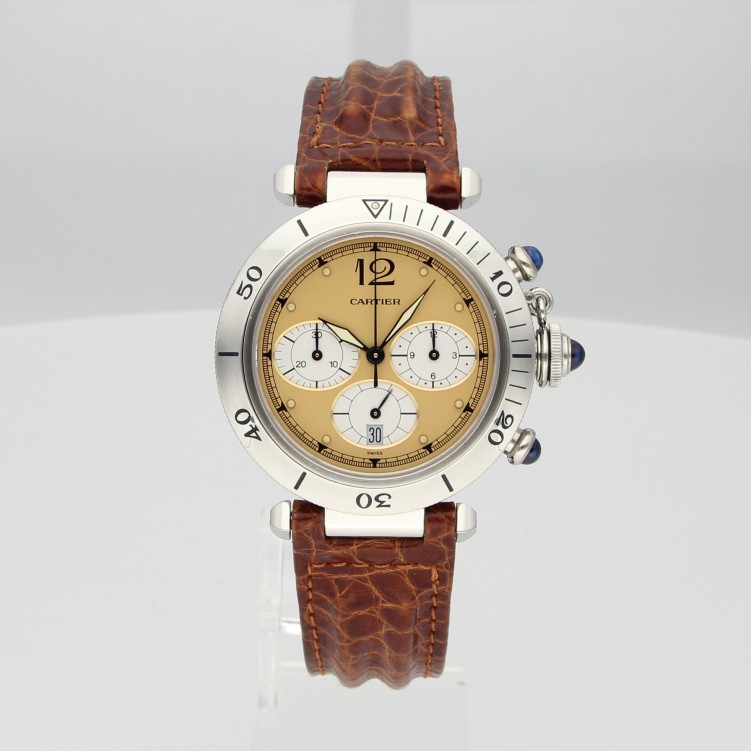 Cartier Pasha Chronograph W3100355