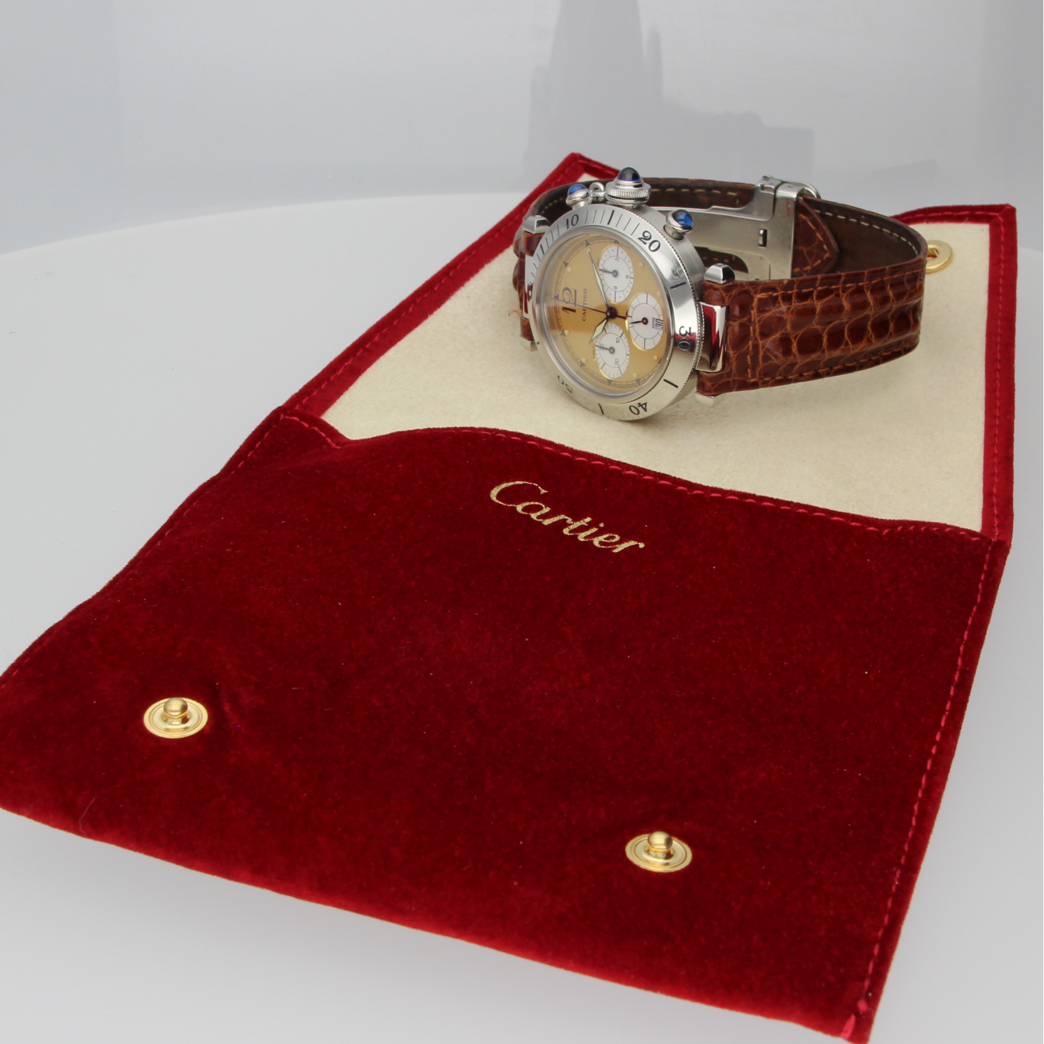 Cartier Pasha Chronograph W3100355