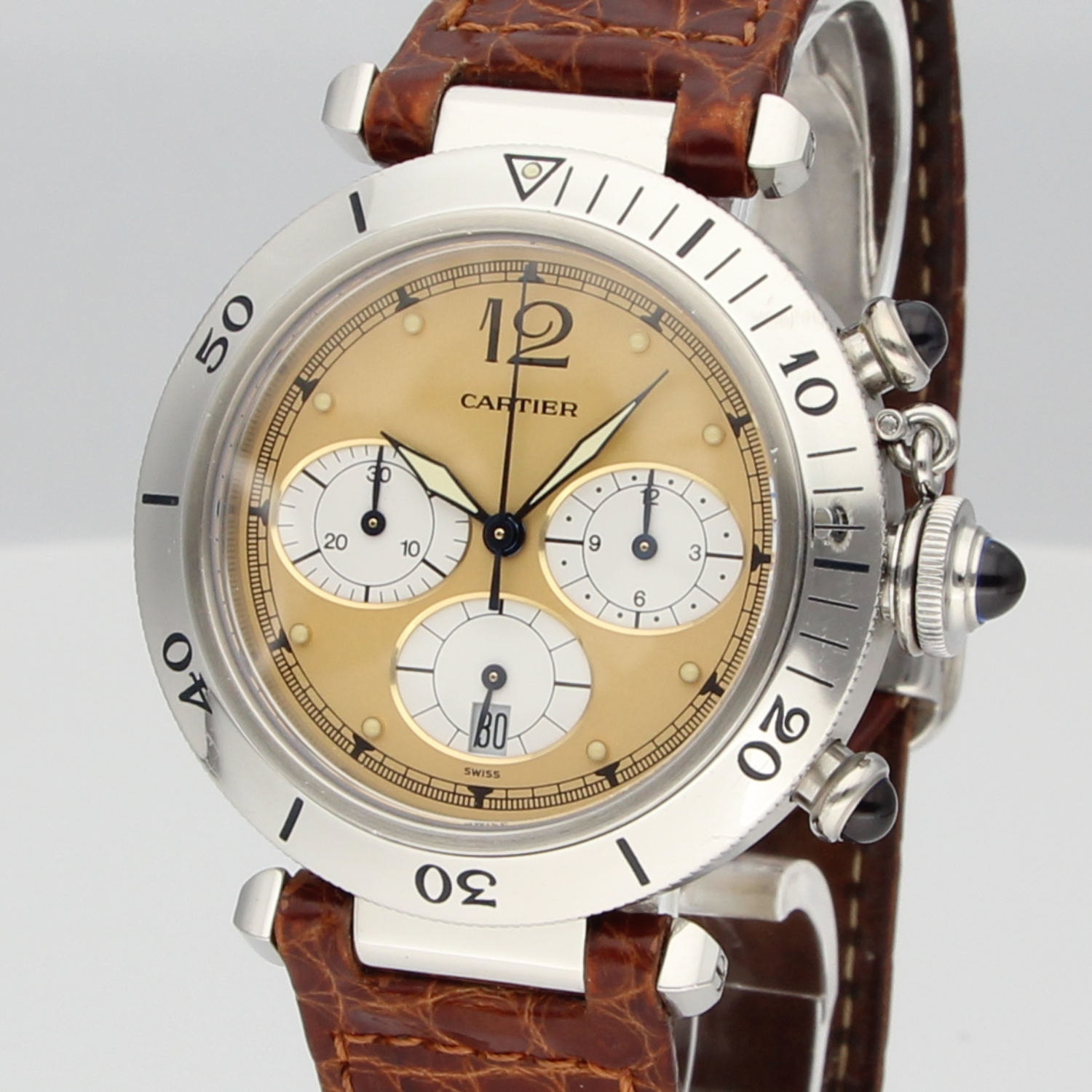 Cartier Pasha Chronograph W3100355