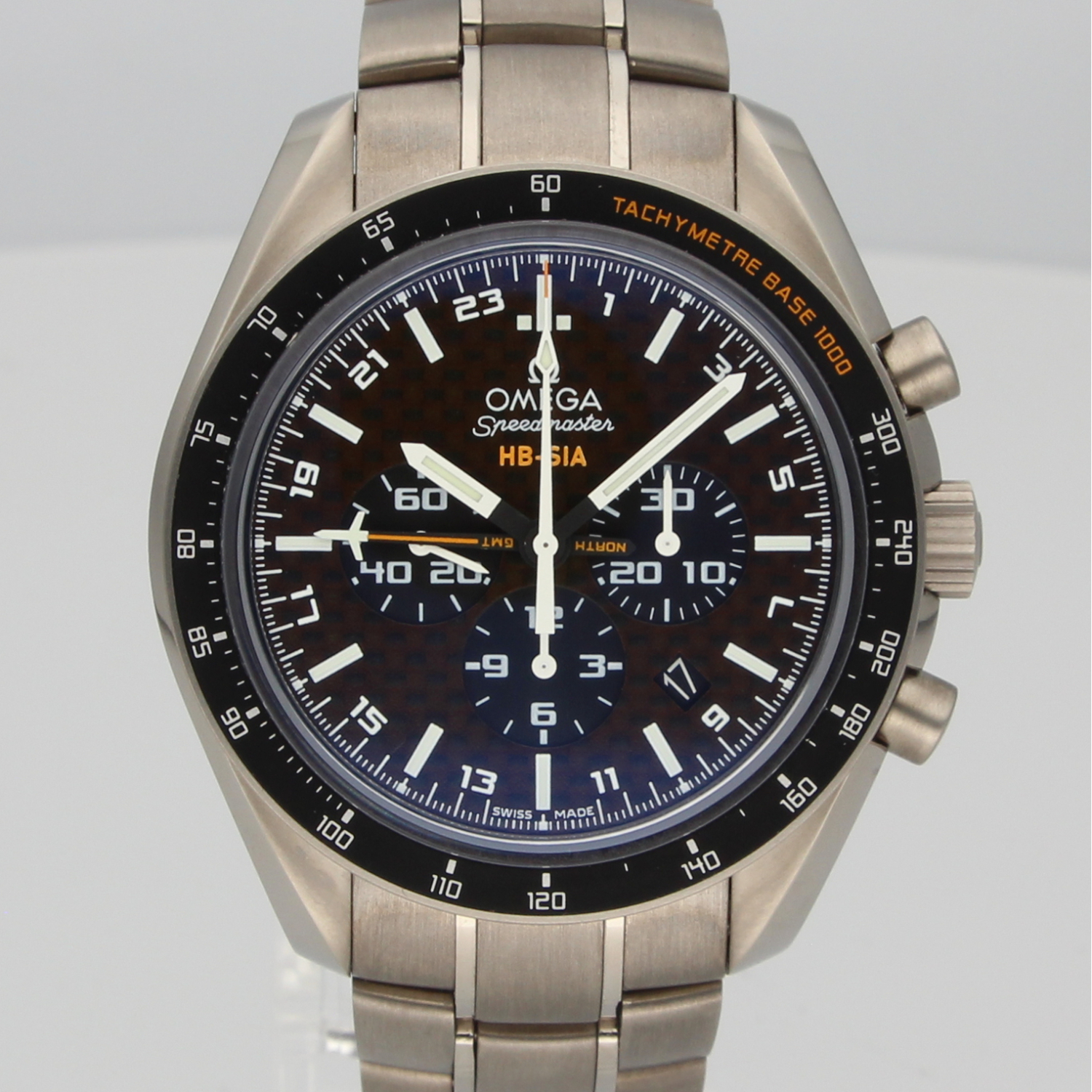 Omega Speedmaster HB-SIA GMT Chronograph 321.92.44.52.01.003