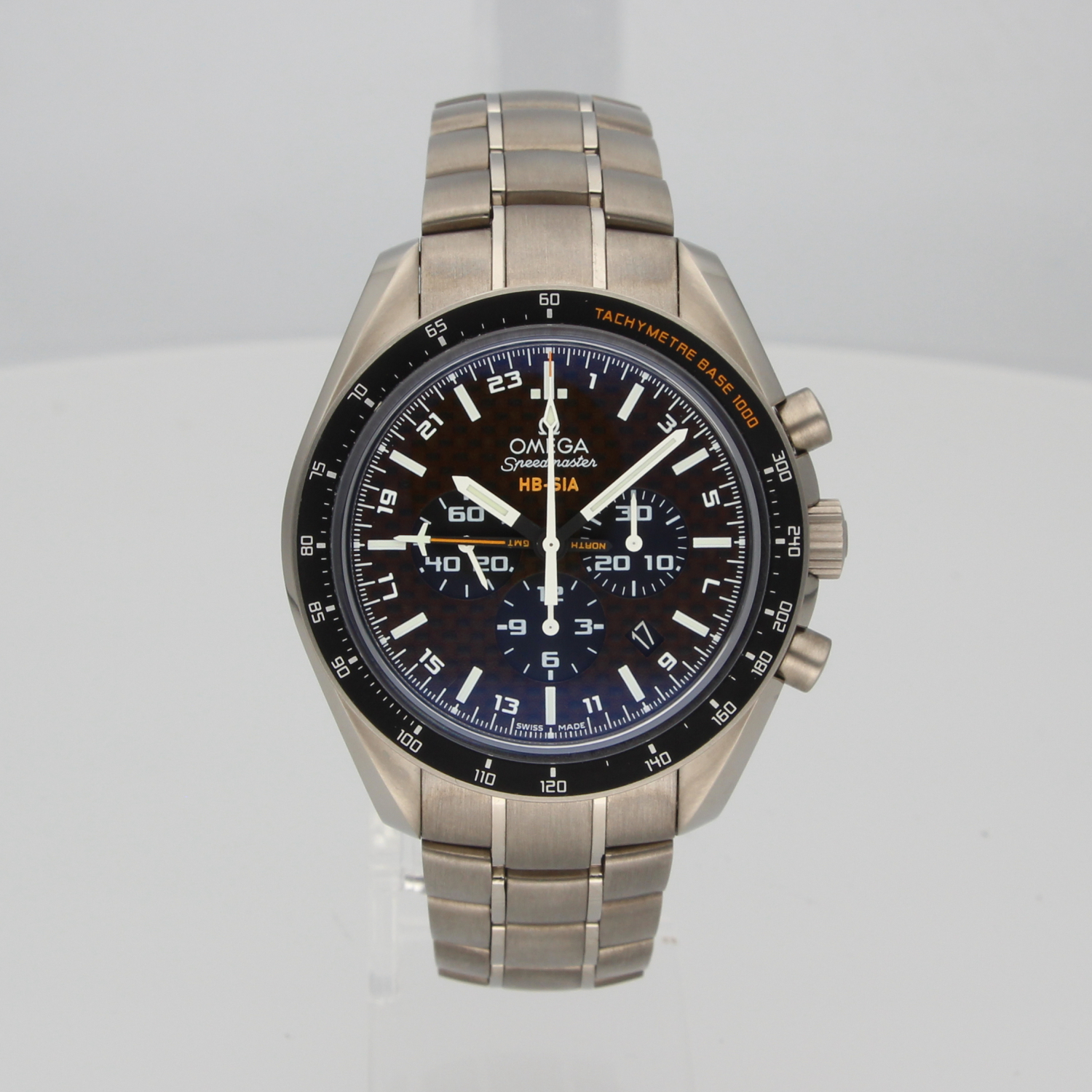 Omega Speedmaster HB-SIA GMT Chronograph 321.92.44.52.01.003
