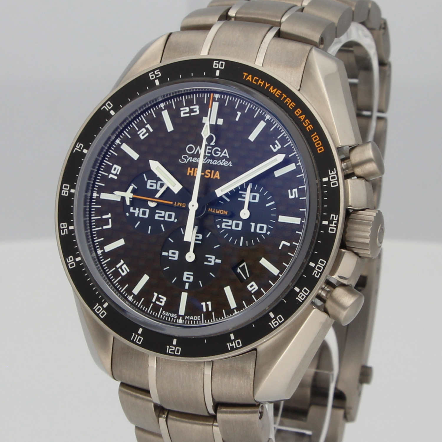 Omega Speedmaster HB-SIA GMT Chronograph 321.92.44.52.01.003