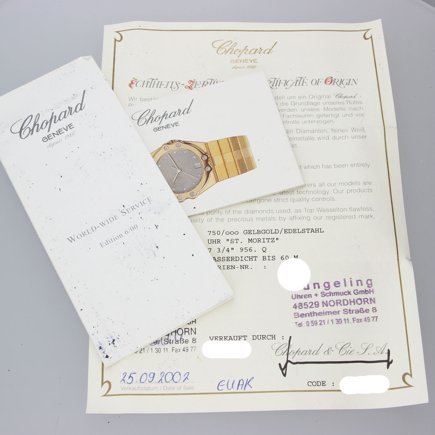 Chopard St. Moritz 8024 - Image 12