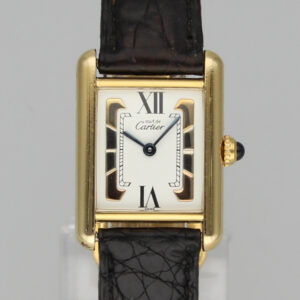Cartier Tank Must Vermeil 5057001 Tricolor