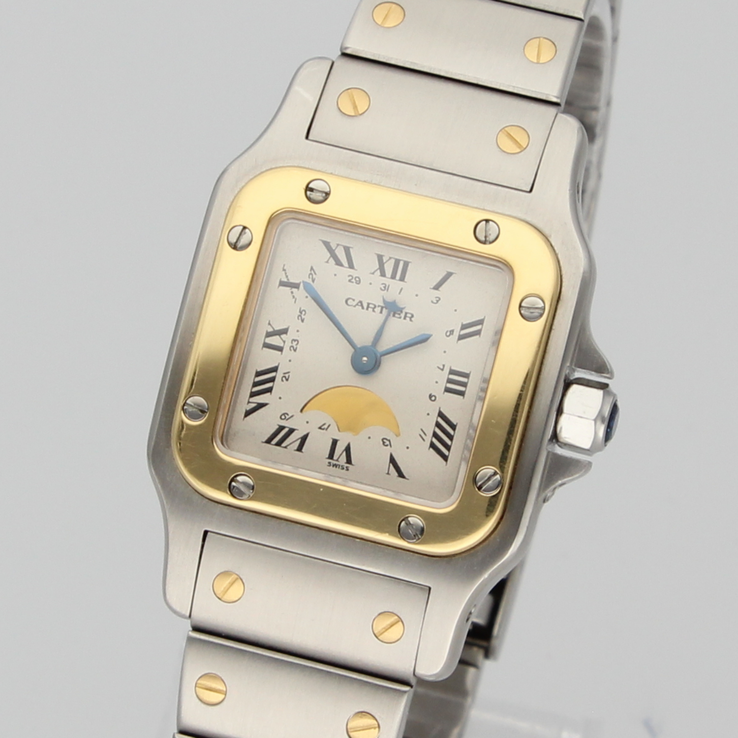 Cartier Santos Galbée Moonphase 119902