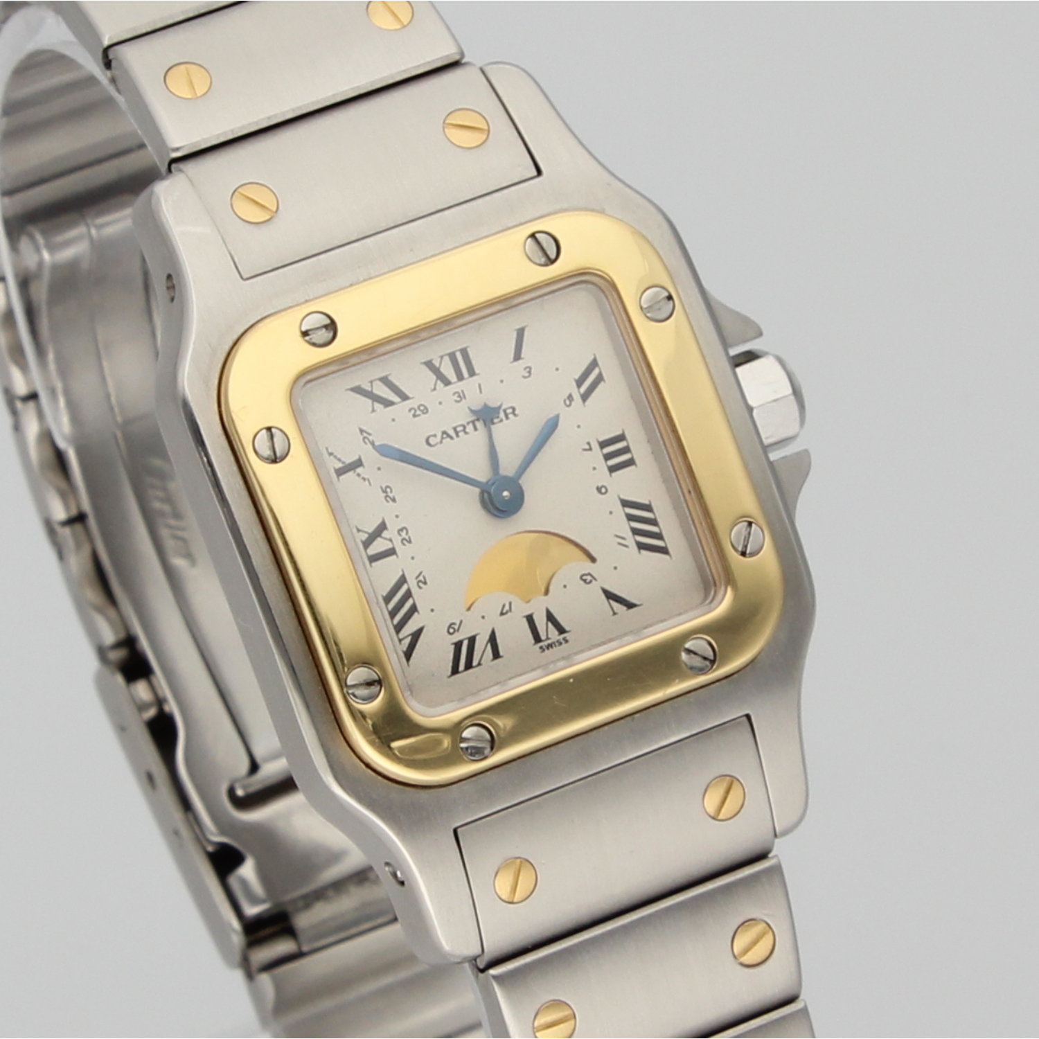 Cartier Santos Galbée Moonphase 119902