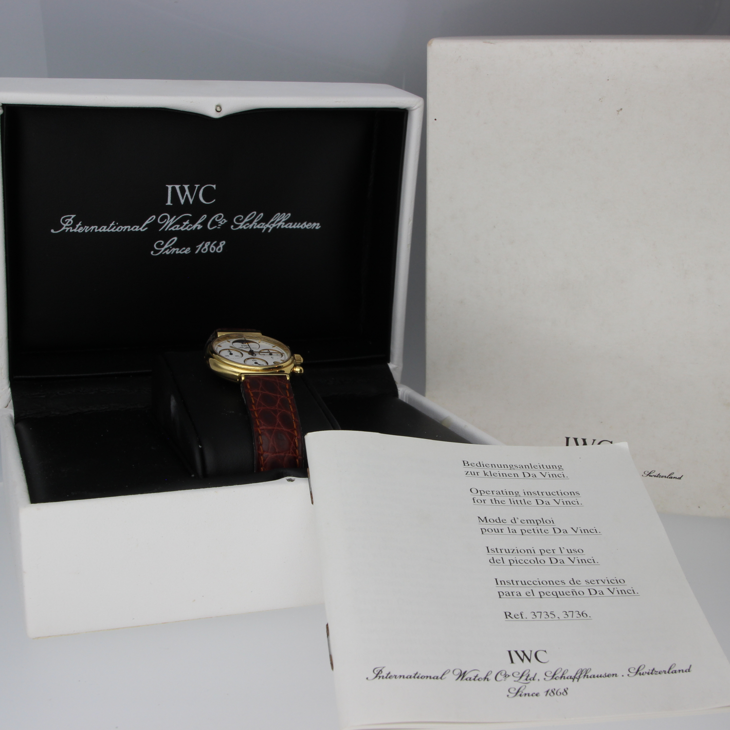 IWC Da Vinci Chronograph Moonphase IW3735