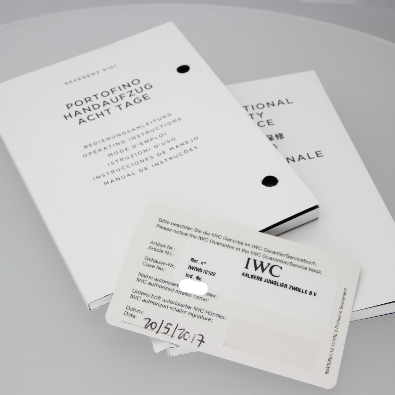 IWC Portofino Hand-Wound IW510102