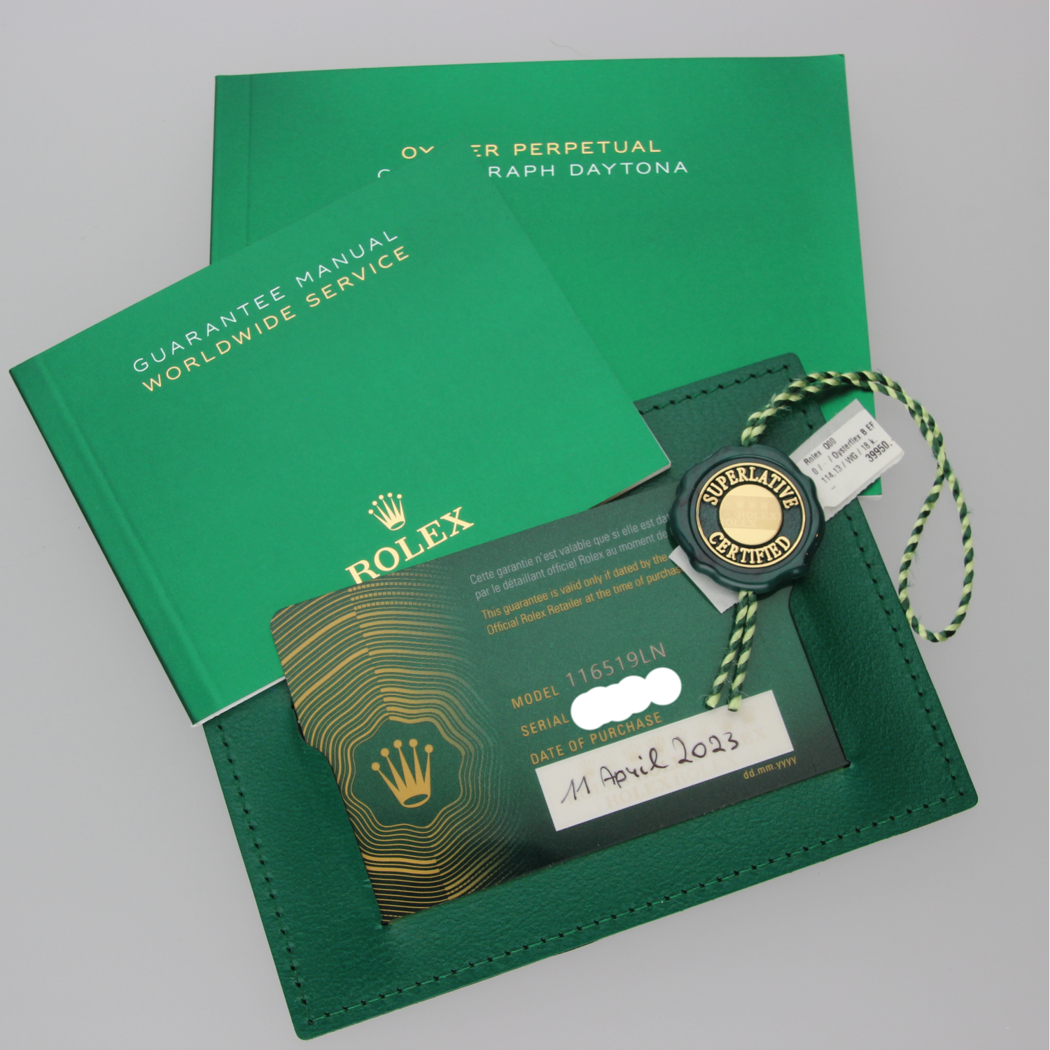 Rolex Daytona 116519LN Ghost Dial