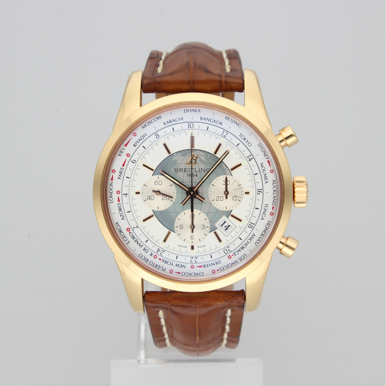 Breitling Transocean Chronograph Unitime RB0510