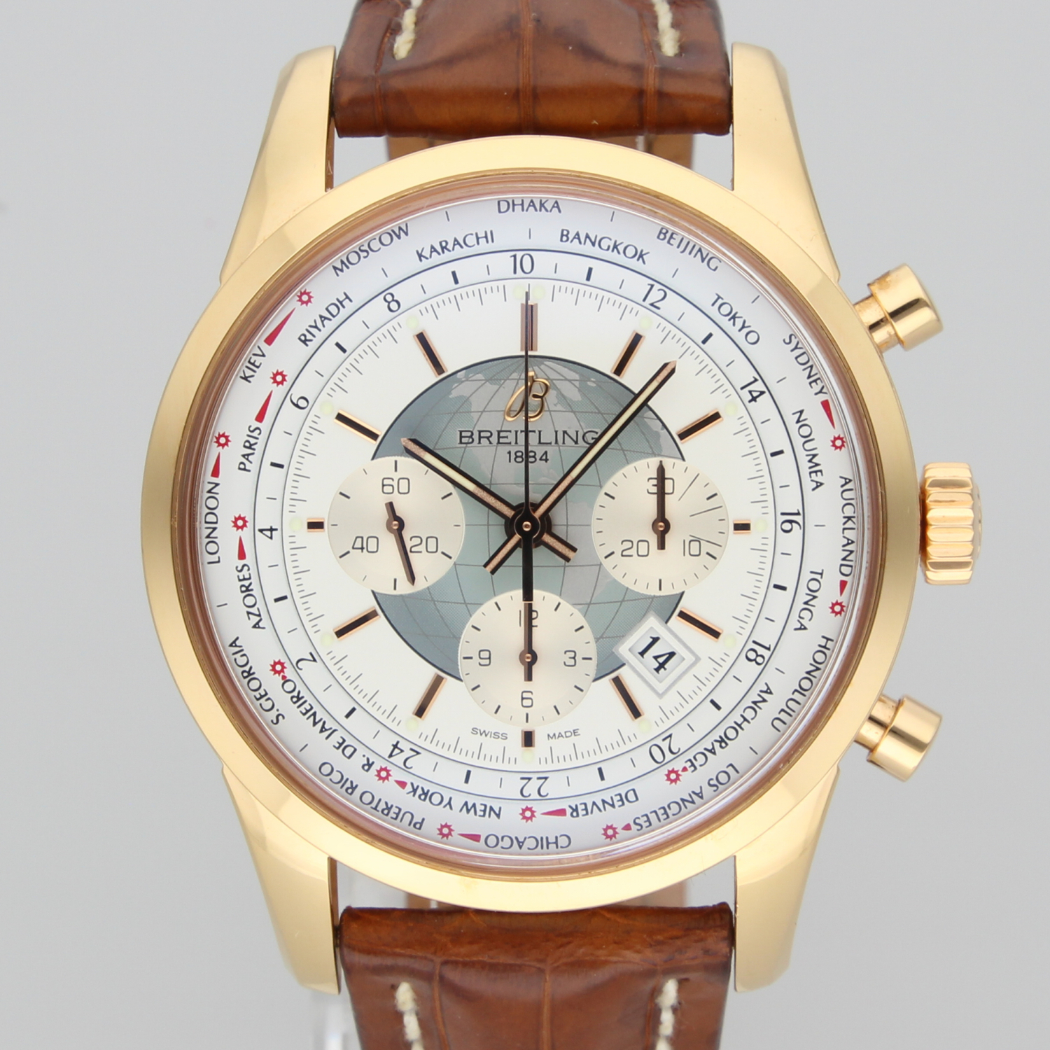 Breitling Transocean Chronograph Unitime RB0510