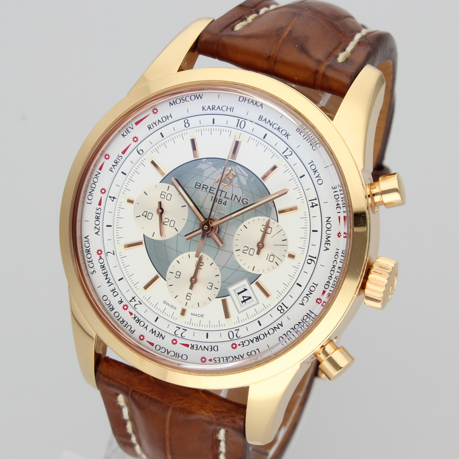Breitling Transocean Chronograph Unitime RB0510