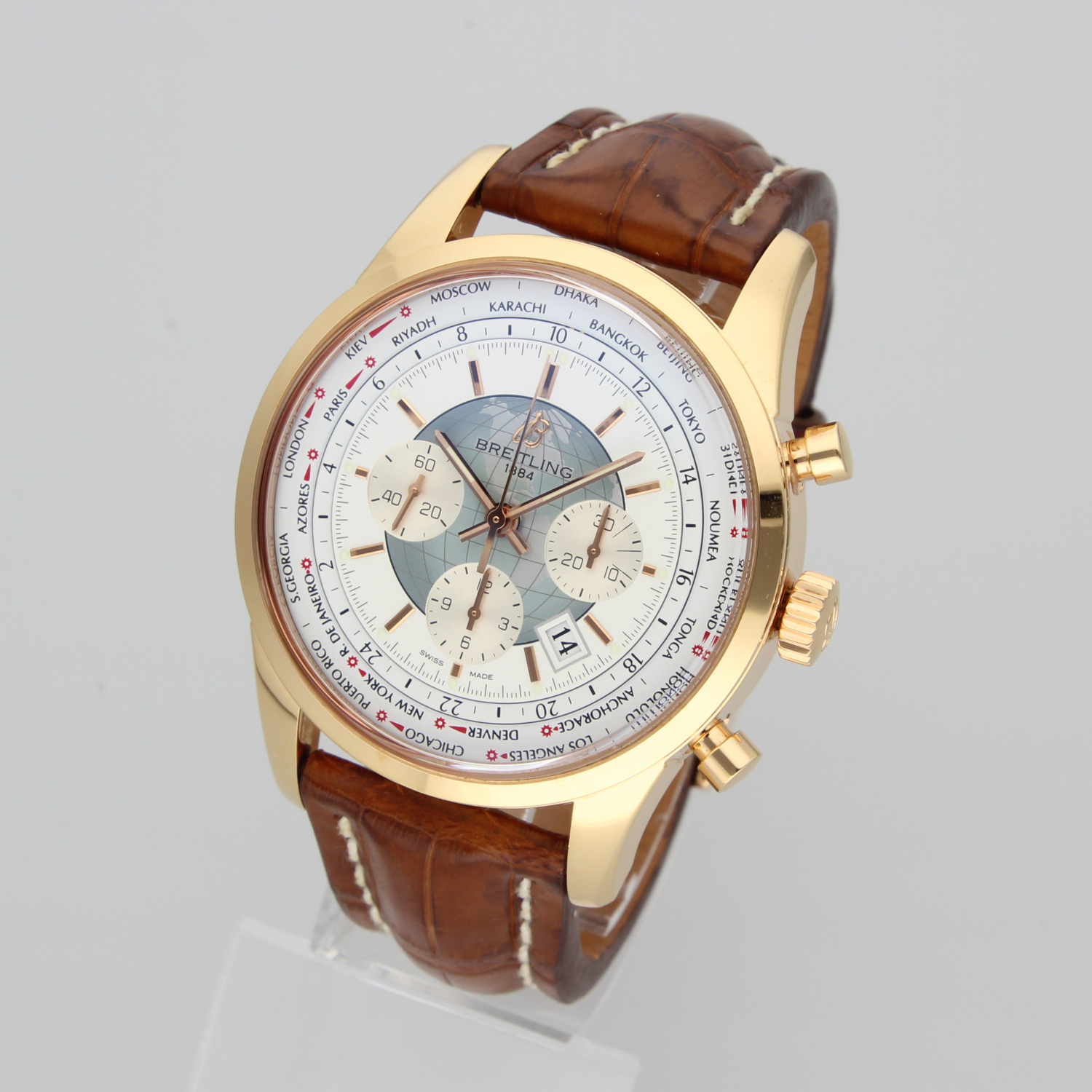 Breitling Transocean Chronograph Unitime RB0510