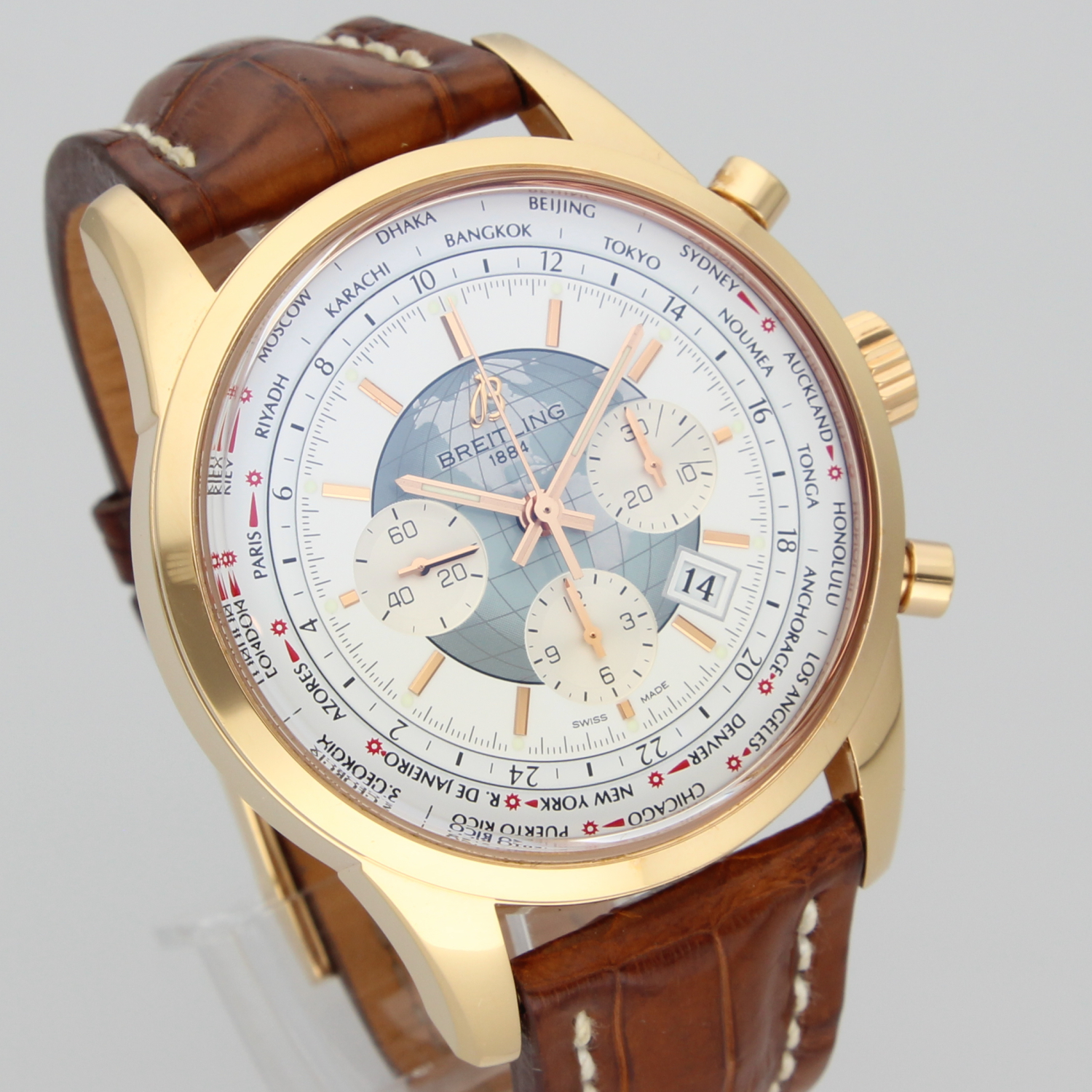 Breitling Transocean Chronograph Unitime RB0510